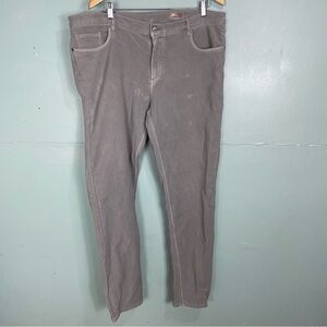Faherty NWOT Terry Stretch Pants Gray Sz 40‎